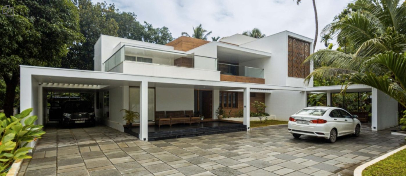 Farm villa concept view