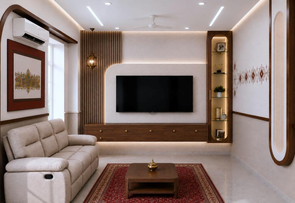 Interior design - Prasanna Vadanam - living