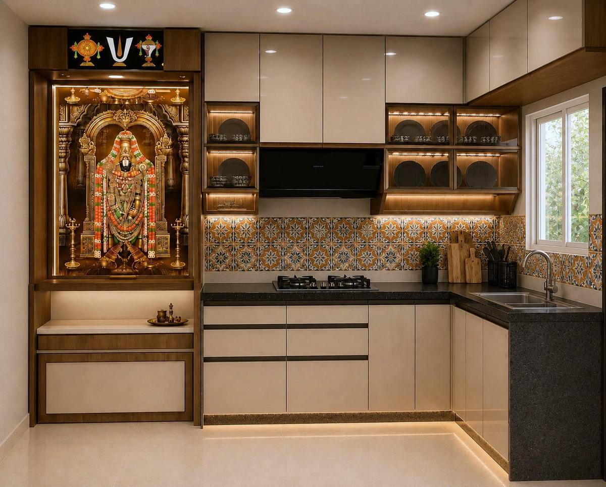Prasanna Vadanam - kitchen & pooja