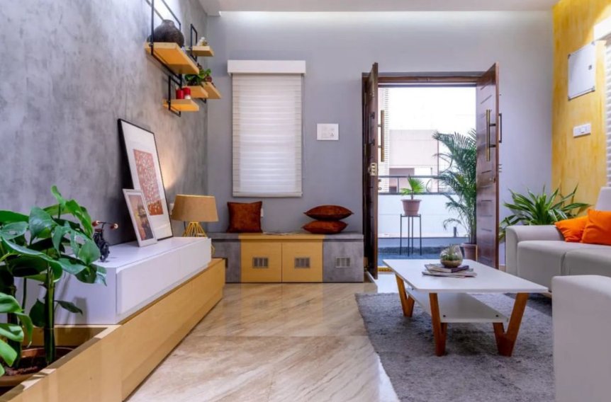 Interior styling - media wall