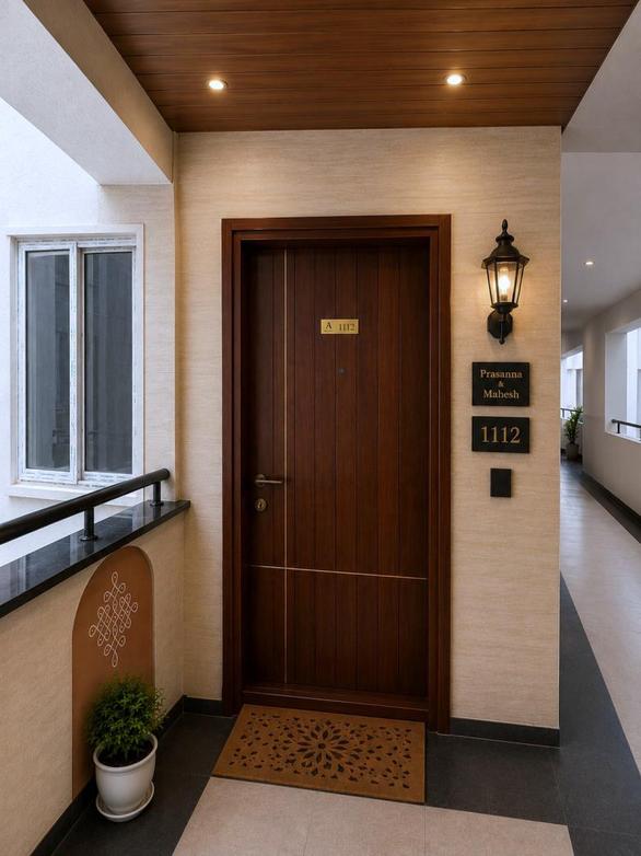 Entrance experiences - unit doors